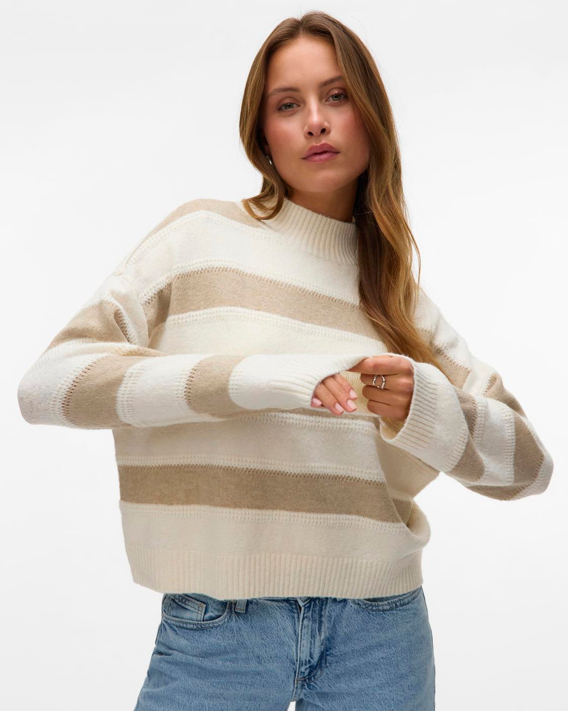 VMINEZ HIGH NECK JUMPER